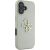 Guess Grained Big 4G Logo Small Classic Logo Case Aizsargapvalks priekš iPhone 16 / zaļš Neoriģinālie Maciņi
