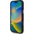 Case Guess Denim Triangle Logo MagSafe Aizsargapvalks priekš iPhone 16 Pro Max / melns Neoriģinālie Maciņi