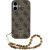Guess 4G Strap Triangle Logo MagSafe Aizsargapvalks priekš iPhone 17 / brūns Neoriģinālie Maciņi
