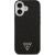 Case Guess Glitter Triangle Logo MagSafe Aizsargapvalks priekš iPhone 17 / melns Neoriģinālie Maciņi