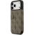 Guess Book 4G Metal Logo Case Aizsargapvalks priekš iPhone 17 Pro Max / brūns Neoriģinālie Maciņi