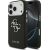 Case Guess Grained Big 4G Classic Logo Aizsargapvalks priekš iPhone 17 Pro / melns Neoriģinālie Maciņi
