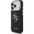 Case Guess Grained Big 4G Classic Logo Aizsargapvalks priekš iPhone 17 Pro / melns Neoriģinālie Maciņi