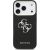 Case Guess Grained Big 4G Classic Logo Aizsargapvalks priekš iPhone 17 Pro / melns Neoriģinālie Maciņi