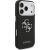 Case Guess Grained Big 4G Classic Logo Aizsargapvalks priekš iPhone 17 Pro / melns Neoriģinālie Maciņi