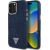 Case Guess Denim Triangle Logo MagSafe Aizsargapvalks priekš iPhone 16 Pro Max / zils Neoriģinālie Maciņi