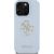 Case Guess Grained Big 4G Logo Small Classic Logo Aizsargapvalks priekš iPhone 16 Pro / zils Neoriģinālie Maciņi