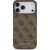 Guess 4G Classic Case Aizsargapvalks priekš iPhone 17 Pro Max / brūns Neoriģinālie Maciņi