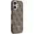 Case Guess 4G Triangle Logo MagSafe Aizsargapvalks priekš iPhone 17 / brūns Neoriģinālie Maciņi