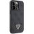 Guess GUHCP13LP4TDSCPK Crossbody 4G Metal Logo Aizsargapvalks priekš iPhone 13 Pro / 13 6.1" / melns Neoriģinālie Maciņi