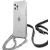 Guess GUHCP12MKC4GSSI Transparent Hardcase 4G Silver Chain Aizsargapvalks priekš iPhone 12/12 Pro 6,1" Neoriģinālie Maciņi