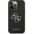 Guess GUHCP13LSA4GSBK Saffiano 4G Metal Logo Aizsargapvalks priekš iPhone 13 Pro/13 6,1" / melns Neoriģinālie Maciņi