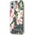 Guess GUHCP12SIMLFL03 Flower Collection Aizsargapvalks priekš iPhone 12 mini 5,4" / navy Neoriģinālie Maciņi