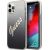 Guess GUHCP12LPCUGLSBK Glitter Gradient Script Защитный чехол для iPhone 12 Pro Max 6,7" / чёрный Чехлы - альтернативные