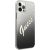 Guess GUHCP12LPCUGLSBK Glitter Gradient Script Защитный чехол для iPhone 12 Pro Max 6,7" / чёрный Чехлы - альтернативные
