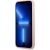 Guess GUHCP13LPSATPP Hardcase Saffiano Triangle Logo Cardslot Aizsargapvalks priekš iPhone 13 Pro / 13 6,1" / rozā Neoriģinālie Maciņi