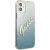 Guess GUHCP12SPCUGLSBL Glitter Gradient Script Защитный чехол для iPhone 12 mini 5,4" / синий Чехлы - альтернативные