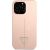 Guess GUHCP13LSLTGP Silicone Triangle Hardcase Aizsargapvalks priekš iPhone 13 Pro / 13 6,1" / rozā Neoriģinālie Maciņi