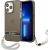 Guess GUHCP13LHTSGSK Hardcase Translucent Stap Aizsargapvalks priekš iPhone 13 Pro / 13 6,1" / melns Neoriģinālie Maciņi