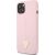 Guess GUHCP13SSLTGU Silicone Triangle Hardcase Aizsargapvalks priekš iPhone 13 mini 5,4" / violets Neoriģinālie Maciņi