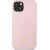 Guess GUHCP13SSLTGU Silicone Triangle Hardcase Aizsargapvalks priekš iPhone 13 mini 5,4" / violets Neoriģinālie Maciņi
