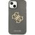 Guess GUHCP13SPCUGL4GBK Glitter 4G Big Logo Aizsargapvalks priekš iPhone 13 mini 5,4" / melns Neoriģinālie Maciņi