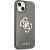 Guess GUHCP13SPCUGL4GBK Glitter 4G Big Logo Aizsargapvalks priekš iPhone 13 mini 5,4" / melns Neoriģinālie Maciņi