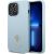 Guess GUHCP13XPS4MB Saffiano 4G Small Metal Logo Aizsargapvalks priekš iPhone 13 Pro Max 6,7" / zils Neoriģinālie Maciņi