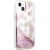 Guess GUHCP13SLGPEPI Peony Liquid Glitter Aizsargapvalks priekš iPhone 13 mini 5,4" / rozā Neoriģinālie Maciņi
