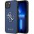 Guess GUHCP13SSA4GSBL Hardcase Saffiano 4G Metal Logo Aizsargapvalks priekš iPhone 13 mini 5,4" / zils Neoriģinālie Maciņi