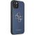 Guess GUHCP13SSA4GSBL Hardcase Saffiano 4G Metal Logo Aizsargapvalks priekš iPhone 13 mini 5,4" / zils Neoriģinālie Maciņi