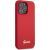 Guess GUHCP13XLSLMGRE Silicone Vintage Gold Logo Aizsargapvalks priekš iPhone 13 Pro Max 6.7" / bordo Neoriģinālie Maciņi