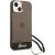 Guess GUHCP14MHGCOHK Hardcase Translucent Pearl Strap Aizsargapvalks priekš iPhone 14 Plus / 15 Plus 6.7" / melns Neoriģinālie Maciņi