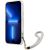 Guess GUHCP13SHFLSD Flower Strap Aizsargapvalks priekš iPhone 13 mini 5,4" / zelta Neoriģinālie Maciņi