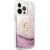 Guess GUHCP13XLG4GPI Hardcase 4G Big Liquid Glitter Aizsargapvalks priekš iPhone 13 Pro Max 6.7" / rozā Neoriģinālie Maciņi