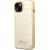 Guess GUHCP14MHGCRHD Croco Collection Aizsargapvalks priekš iPhone 14 Plus / 15 Plus 6.7" / zelta Neoriģinālie Maciņi