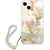 Guess GUHCP13SHFLSU Hardcase Flower Strap Aizsargapvalks priekš iPhone 13 mini 5,4" / violets Neoriģinālie Maciņi