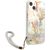 Guess GUHCP13SHFLSU Hardcase Flower Strap Aizsargapvalks priekš iPhone 13 mini 5,4" / violets Neoriģinālie Maciņi