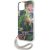Guess GUHCP13SHFLSB Flower Strap Aizsargapvalks priekš iPhone 13 mini 5,4" / zils Neoriģinālie Maciņi
