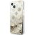 Guess GUHCP13SLGPEGO Peony Liquid Glitter Aizsargapvalks priekš iPhone 13 mini 5,4" / zelta Neoriģinālie Maciņi
