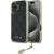 Guess GUHCP16SGF4GGR Hardcase 4G Charms Collection Aizsargapvalks priekš iPhone 16 6.1" / melns Neoriģinālie Maciņi