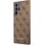 Guess GUHCS22LG4GFBR Hardcase 4G Metal Gold Logo Aizsargapvalks priekš Samsung Galaxy S22 Ultra S908 / brūns Neoriģinālie Maciņi