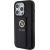 Guess GUHCP15XPGSSADK Grip Stand 4G Saffiano Strass Aizsargapvalks priekš iPhone 15 Pro Max 6.7" / melns Neoriģinālie Maciņi