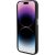 Guess GUHCP15XM4DGPK Silicone Logo Strass 4G Aizsargapvalks priekš iPhone 15 Pro Max 6.7" / melns Neoriģinālie Maciņi