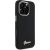 Guess GUHCP16XSMBSLK Silicone Script Metal Logo & Frame Aizsargapvalks priekš iPhone 16 Pro Max 6.9" / melns Neoriģinālie Maciņi