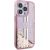 Guess GUHCP15LLFCSEGP Aizsargapvalks priekš iPhone 15 Pro 6.1" Liquid Glitter Gold Stripes / rozā Neoriģinālie Maciņi