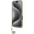 Guess GUHCP16MGF4GGR Hardcase 4G Charms Collection Aizsargapvalks priekš iPhone 16 Plus 6.7" / melns Neoriģinālie Maciņi