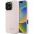 Guess GUHCP16XSMBSLP Hardcase Silicone Script Metal Logo & Frame Aizsargapvalks priekš iPhone 16 Pro Max 6.9" / rozā Neoriģinālie Maciņi