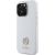 Guess GUHCP16LM4DGPH Silicone Logo Strass 4G Aizsargapvalks priekš iPhone 16 Pro 6.3" / balts Neoriģinālie Maciņi