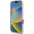 Guess GUHCP16SM4DGPP Silicone Logo Strass 4G Aizsargapvalks priekš iPhone 16 6.1" / rozā Neoriģinālie Maciņi